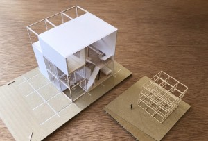 3層2階建ての立方体